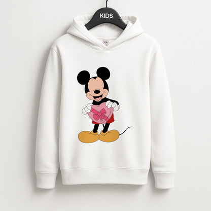 Mickey's Gift Valentine's Unisex Kids Hoodie
