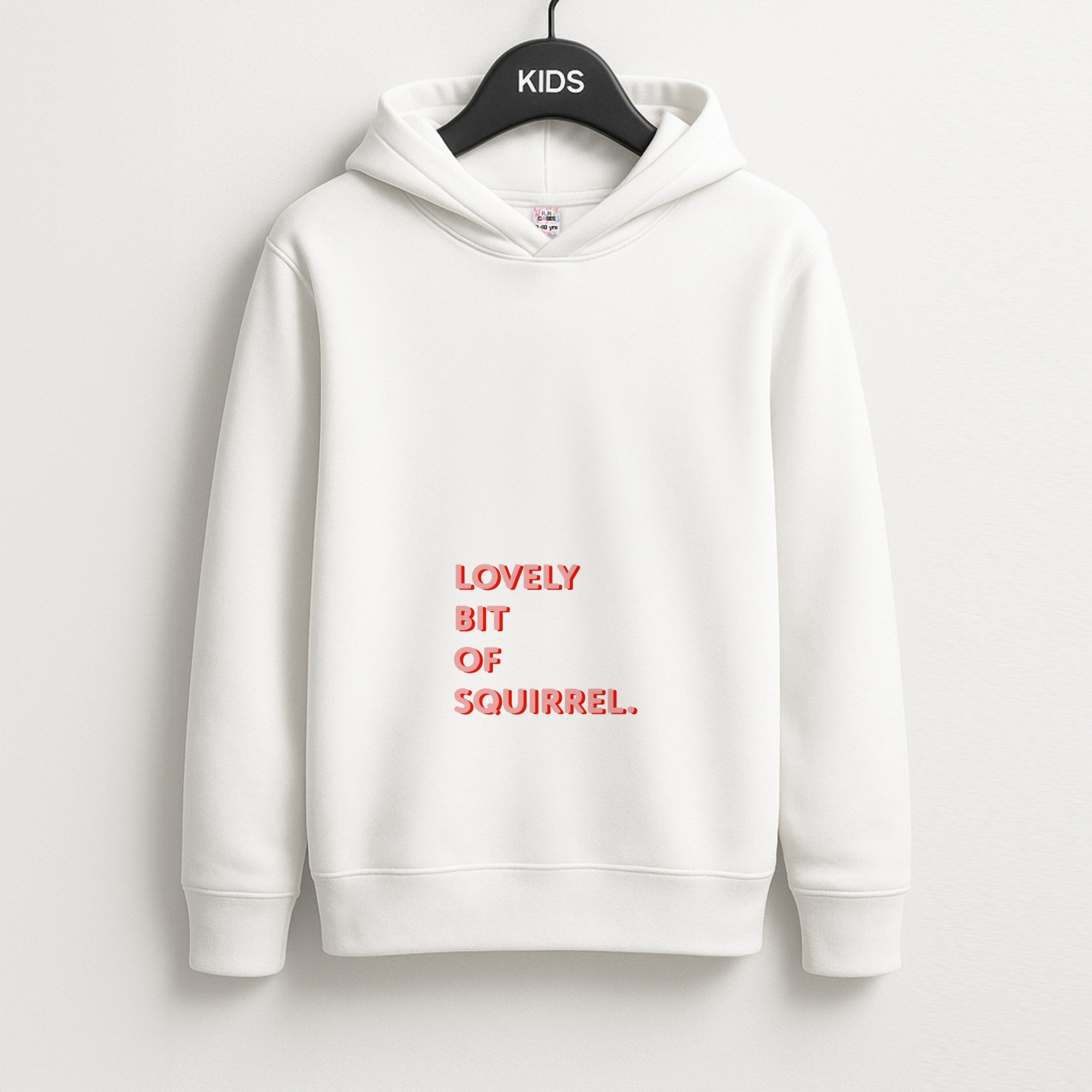 Lovely Bit Of Squirrel - FND Unisex Kids Hoodie