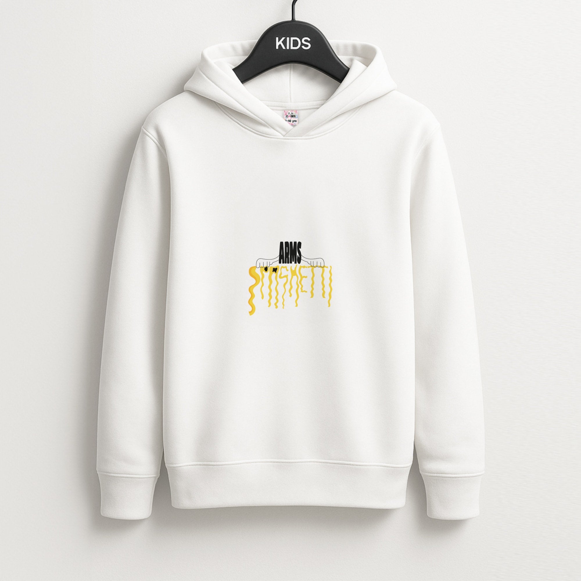 Arms Spaghetti - Blue Unisex Kids Hoodie