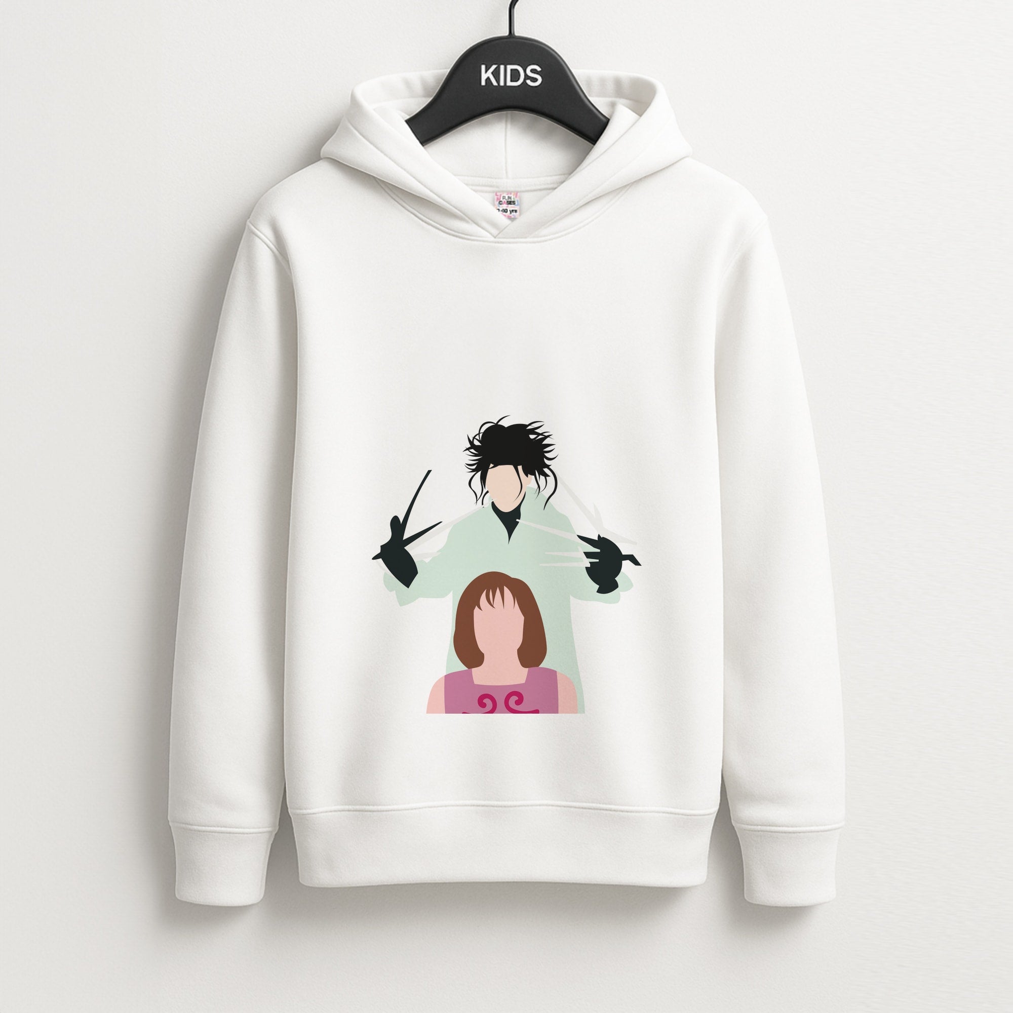 Standing - Scissorhands Unisex Kids Hoodie