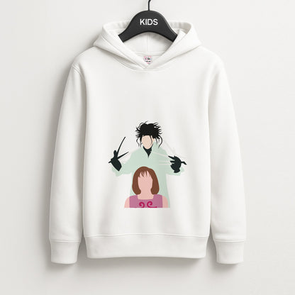 Standing - Scissorhands Unisex Kids Hoodie