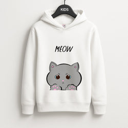 Grey Kitty - Cats Unisex Kids Hoodie