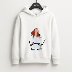 Black Widow Unisex Kids Hoodie