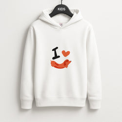 I love Dachshunds Unisex Kids Hoodie