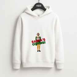 Buddy The Elf - Santa's Coming! Unisex Kids Hoodie