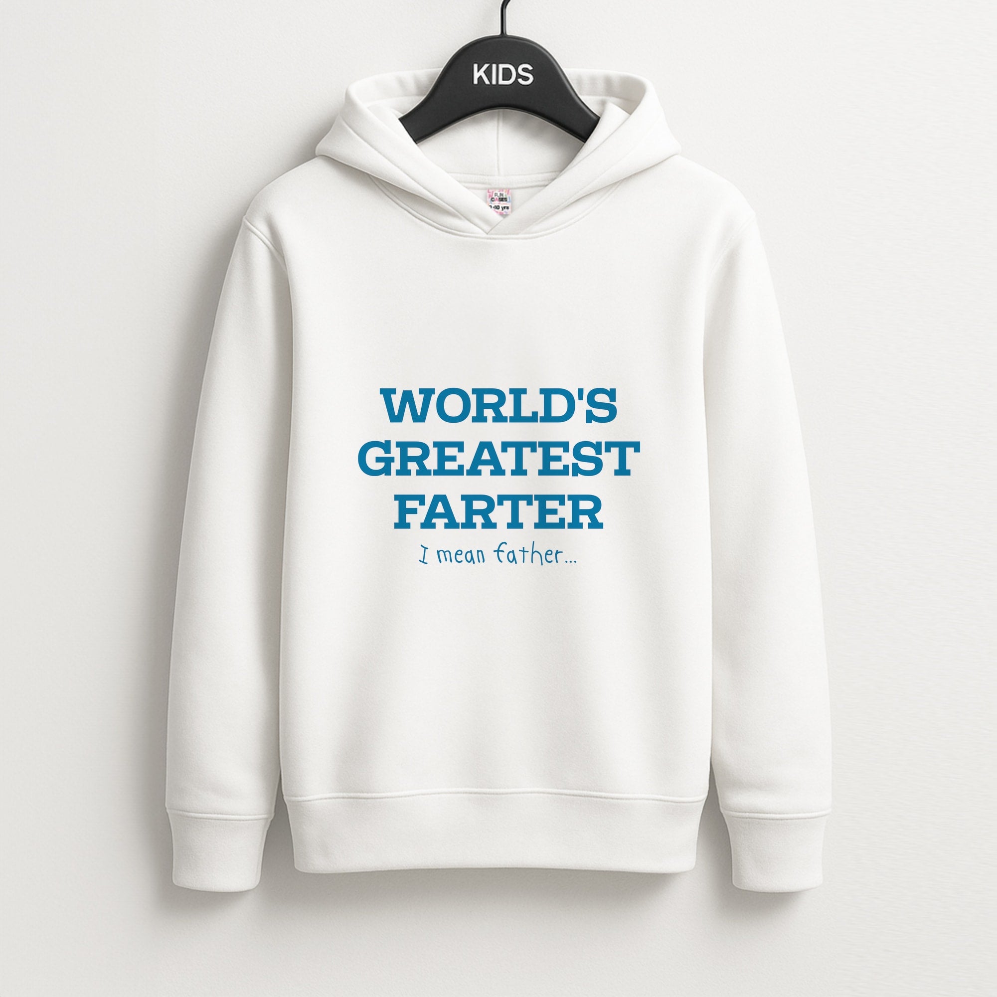 World's Greatest Farter  Unisex Kids Hoodie