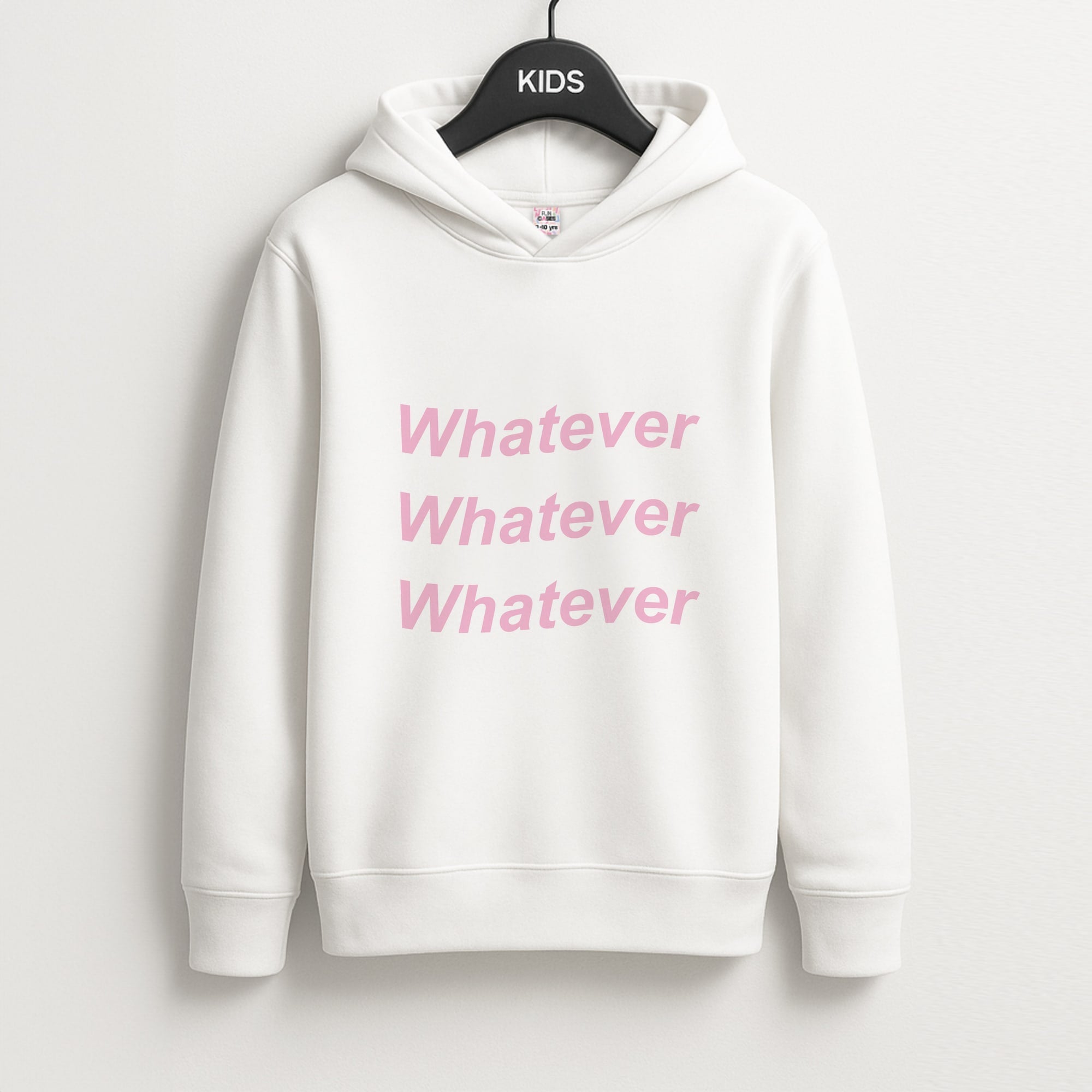Whatever, Whatever, Whatever Kids Hoodie