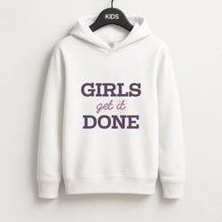 Girls Get It Done  Unisex Kids Hoodie