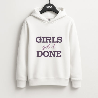 Girls Get It Done  Unisex Kids Hoodie