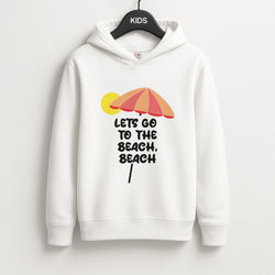 Lets Go To The Beach - Summer Quotes Unisex Kids Hoodie