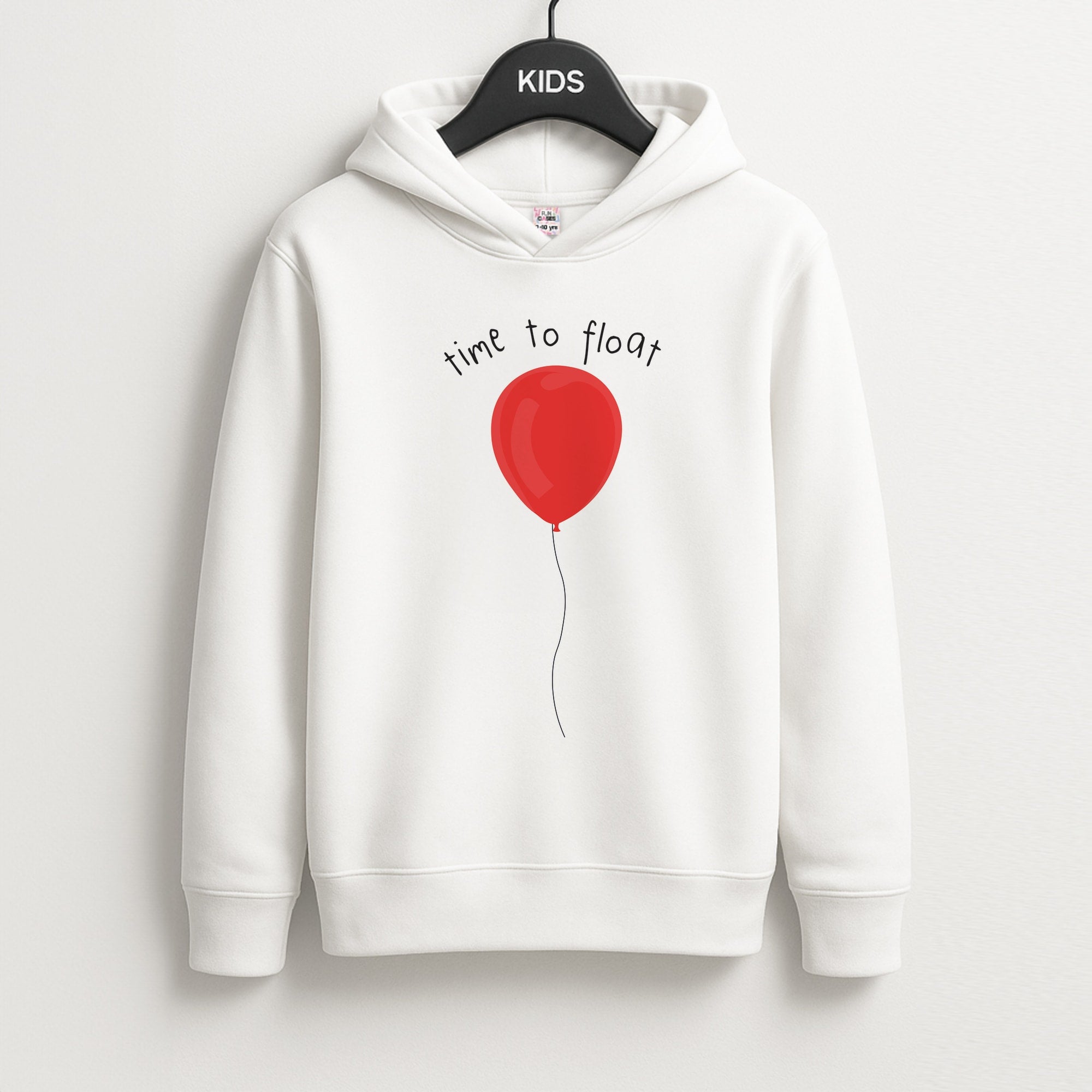 Time To Float - Clown Unisex Kids Hoodie