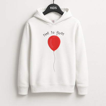 Time To Float - Clown Unisex Kids Hoodie