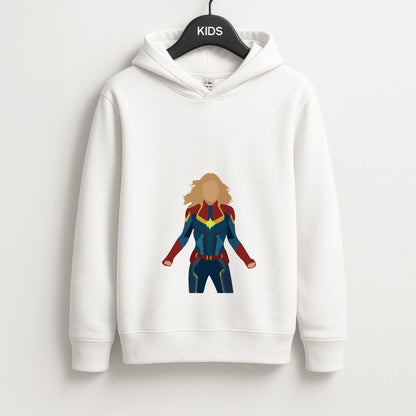 Captain Marvel Unisex Kids Hoodie