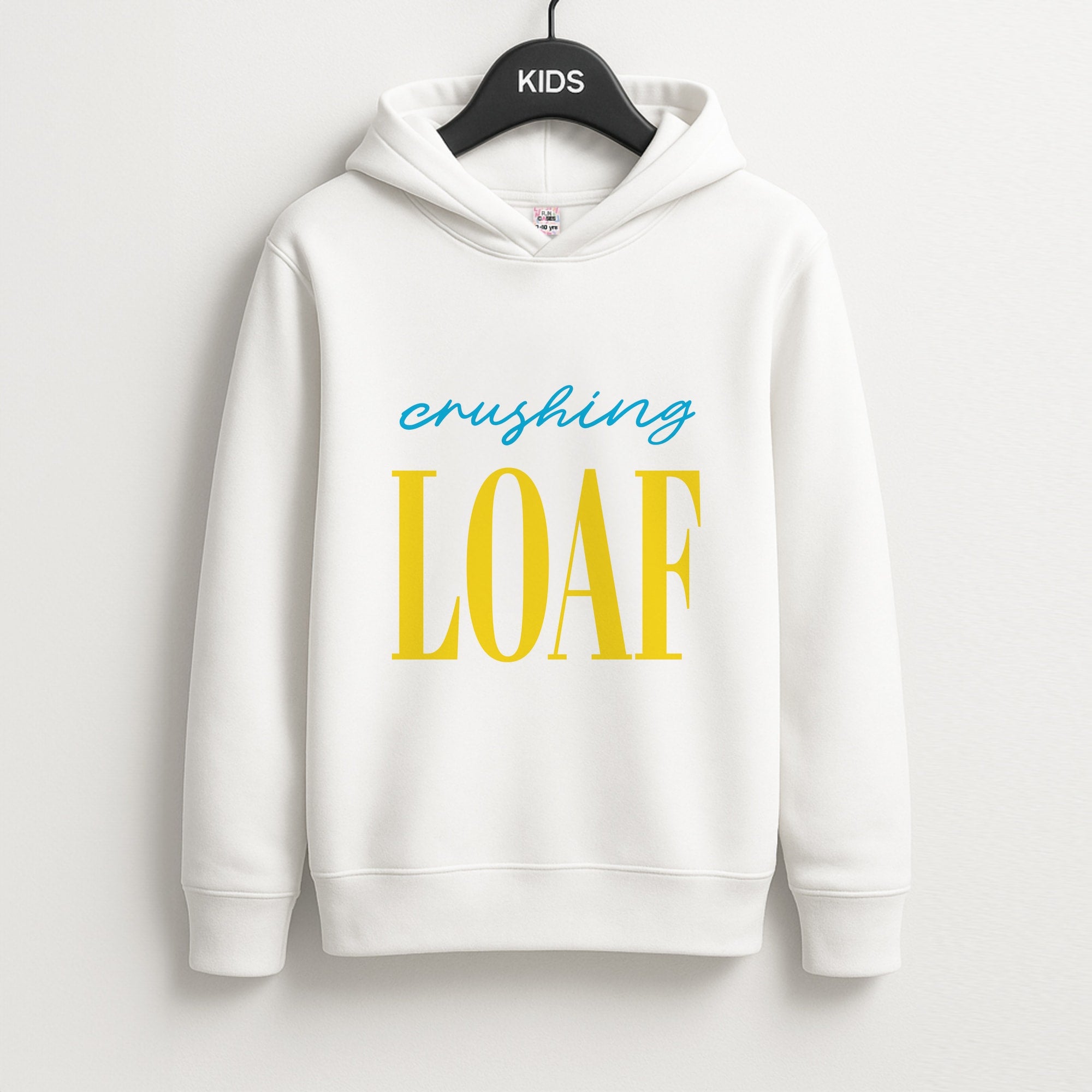Crushing Loaf Blue Kids Hoodie