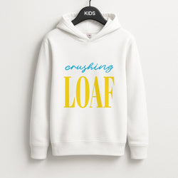 Crushing Loaf Blue Unisex Kids Hoodie
