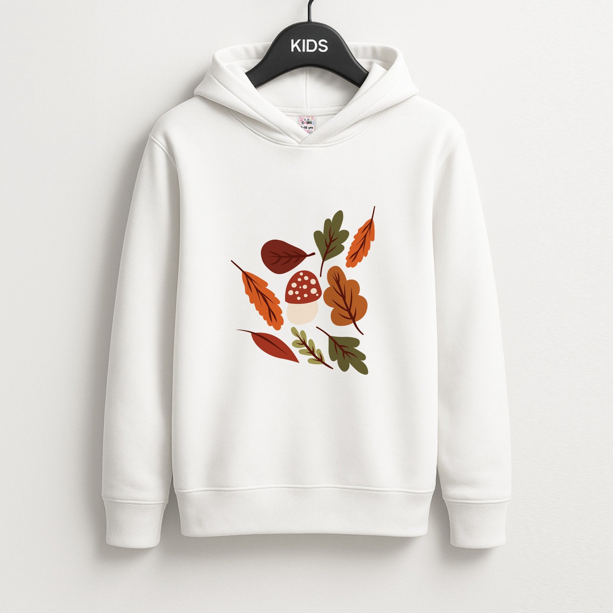 Autumn Pattern Unisex Kids Hoodie