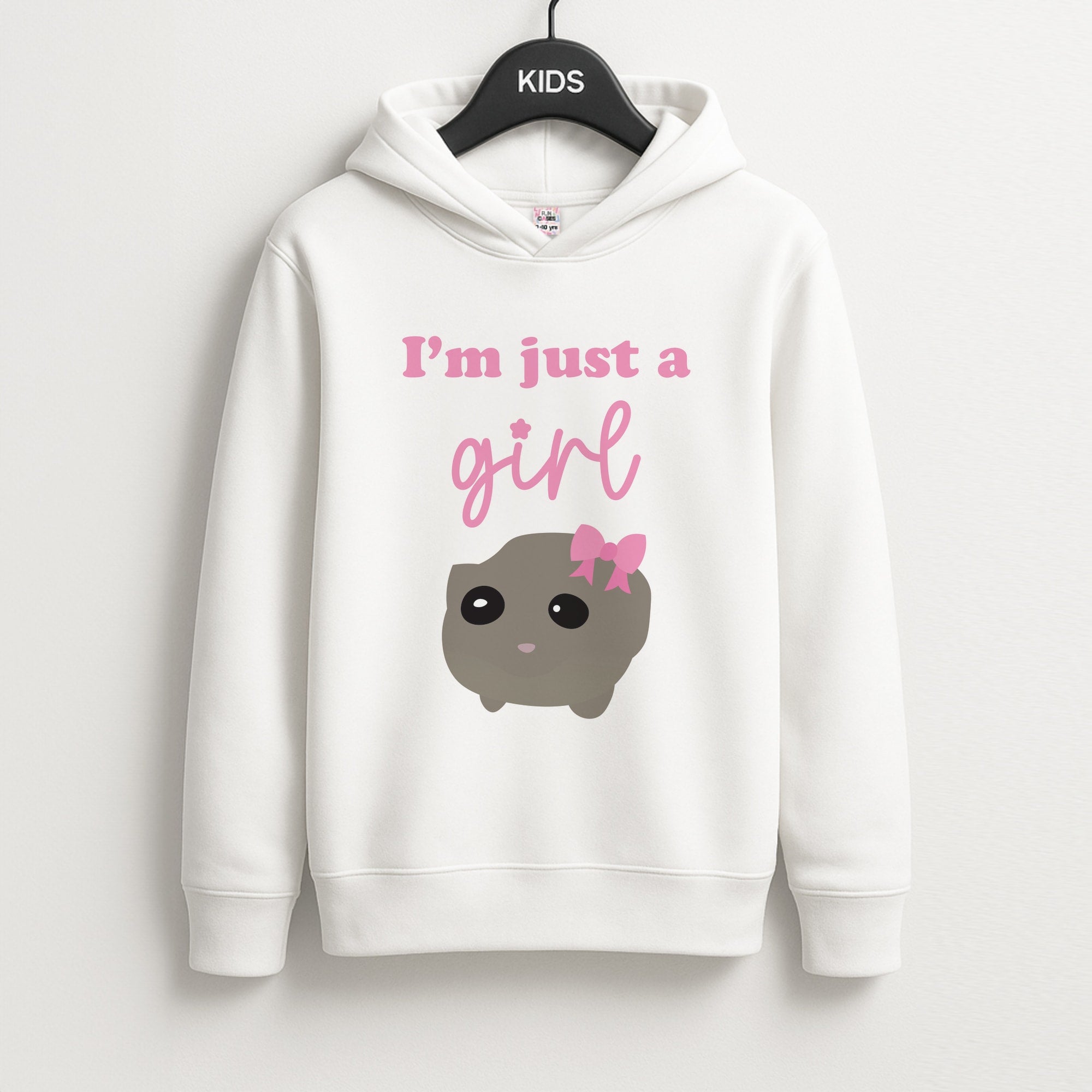 I'm Just A Girl Unisex Kids Hoodie