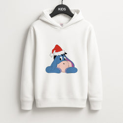 Donkey Pattern Christmas Unisex Kids Hoodie