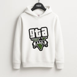 Green Five - Video Game Unisex Kids Hoodie