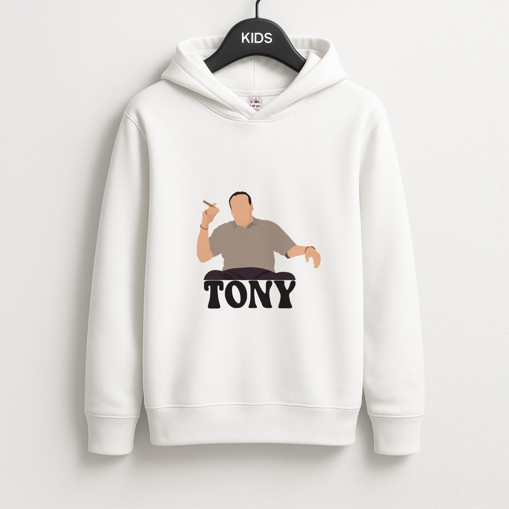 Tony Unisex Kids Hoodie