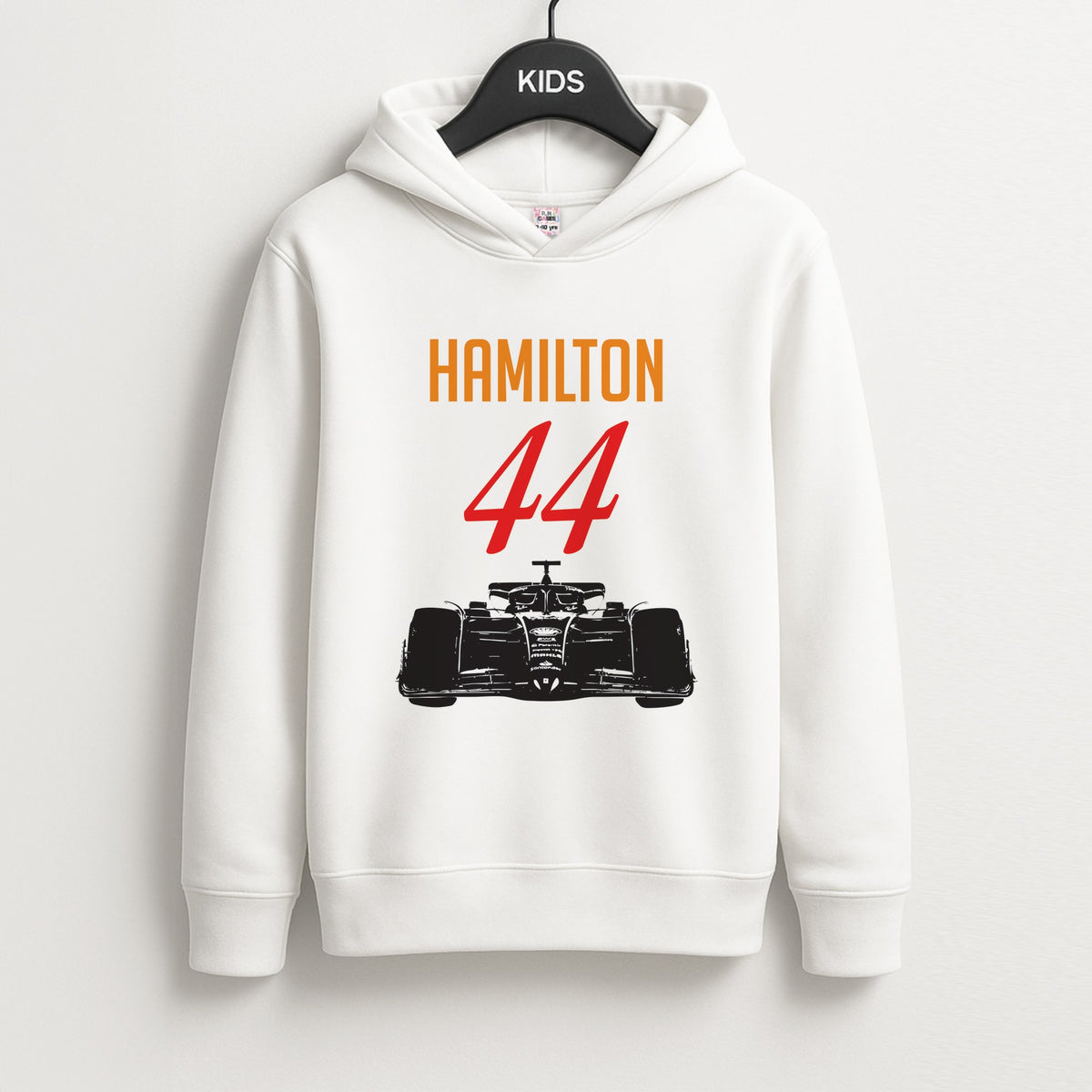F1 Car Hamilton Kids Hoodie