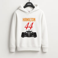 F1 Car Hamilton Kids Hoodie