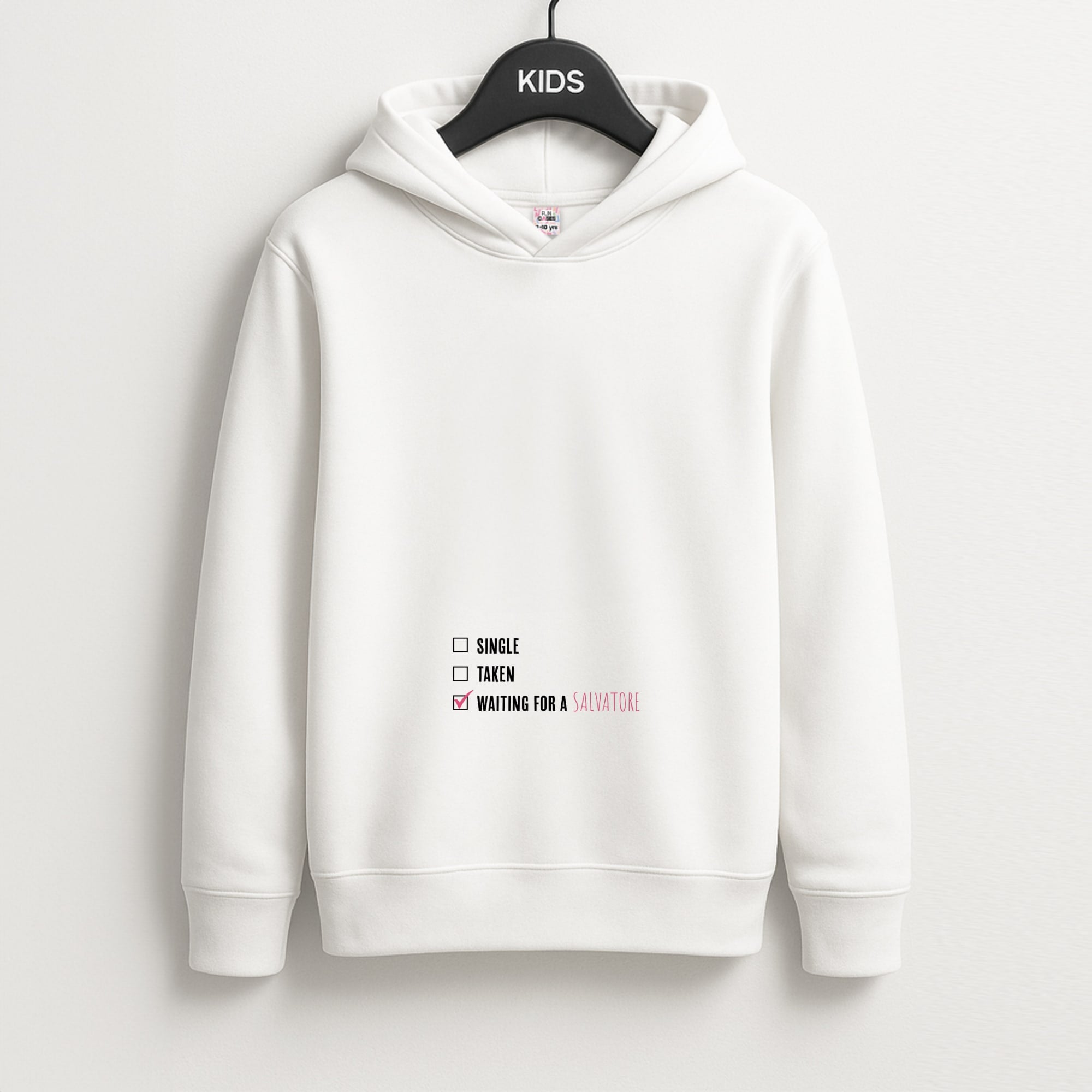Waiting For A Salvatore - VD Unisex Kids Hoodie