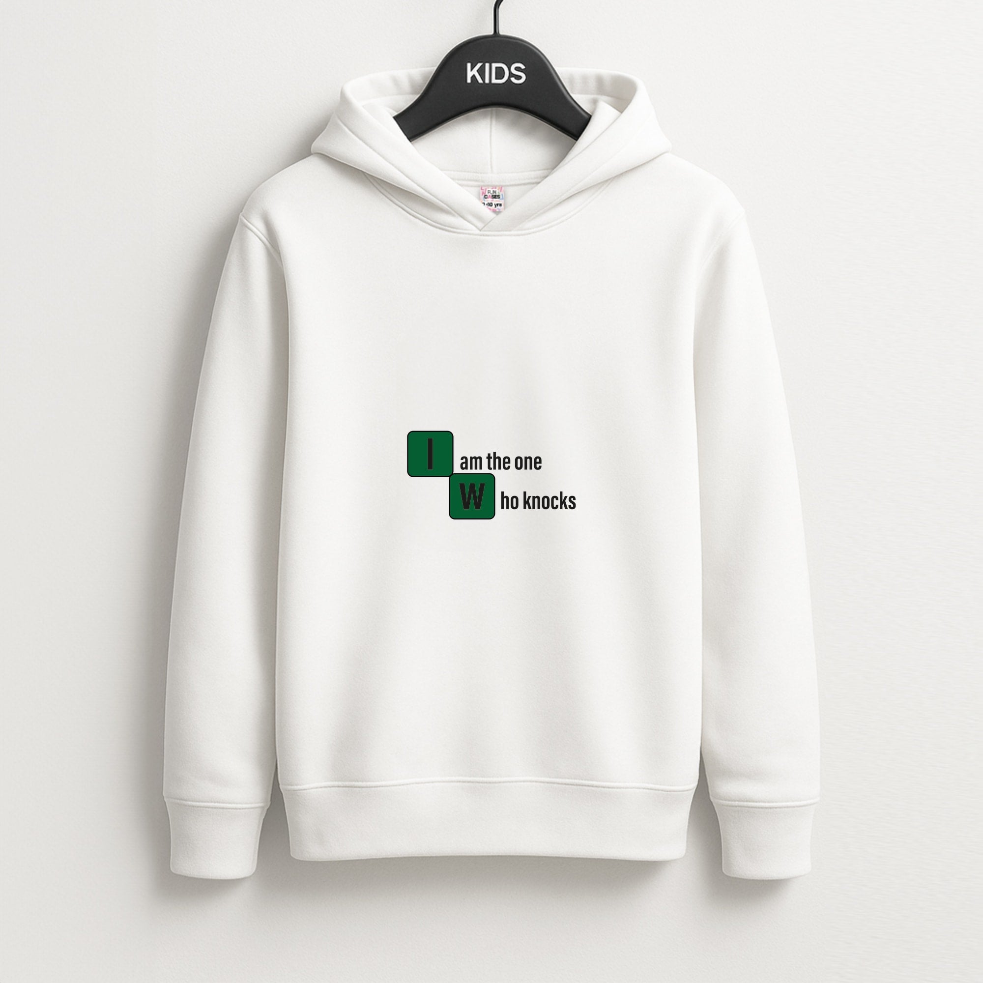 I Am The One Who Knocks Unisex Kids Hoodie