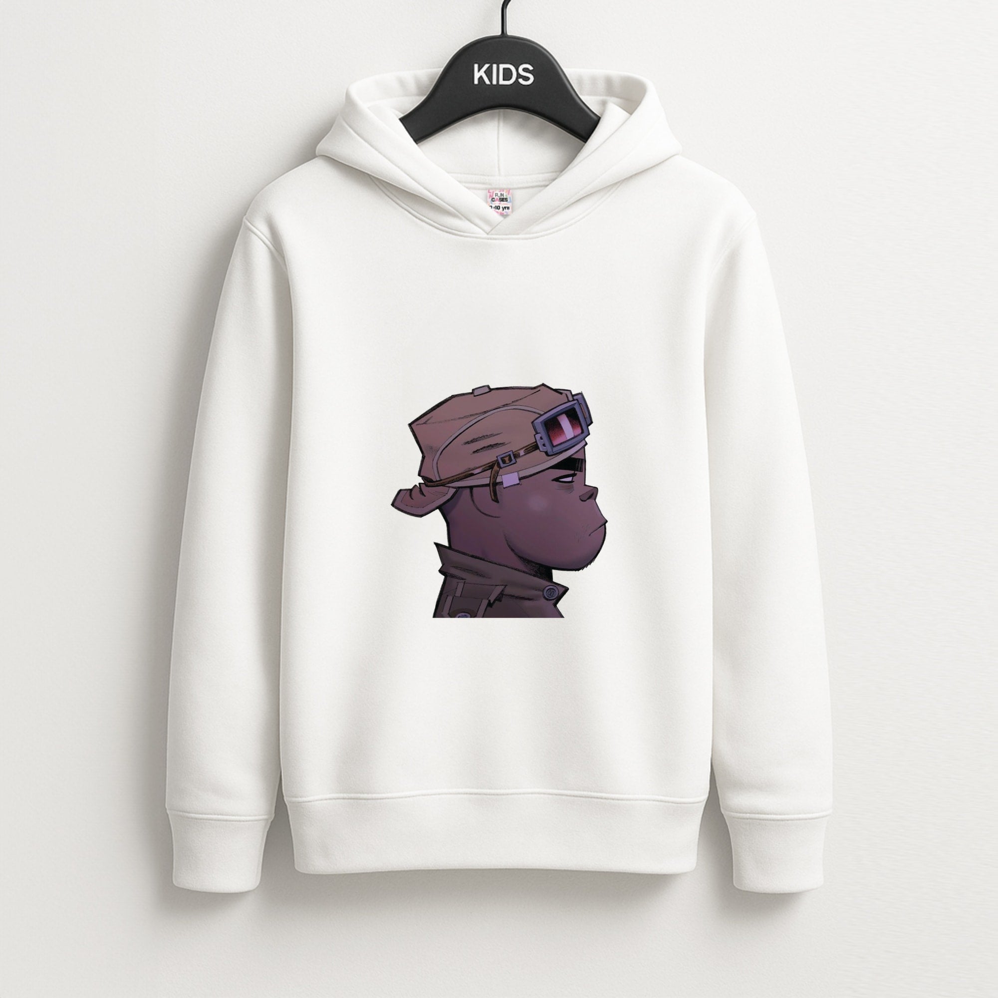 Purple 2d Kids Hoodie