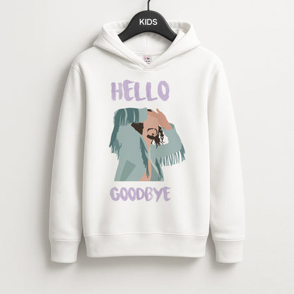 Hello Goodbye Unisex Kids Hoodie