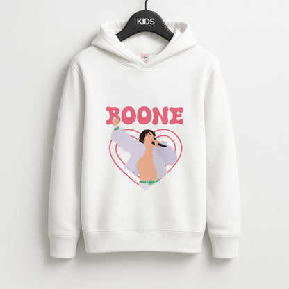 Boone Heart Unisex Kids Hoodie