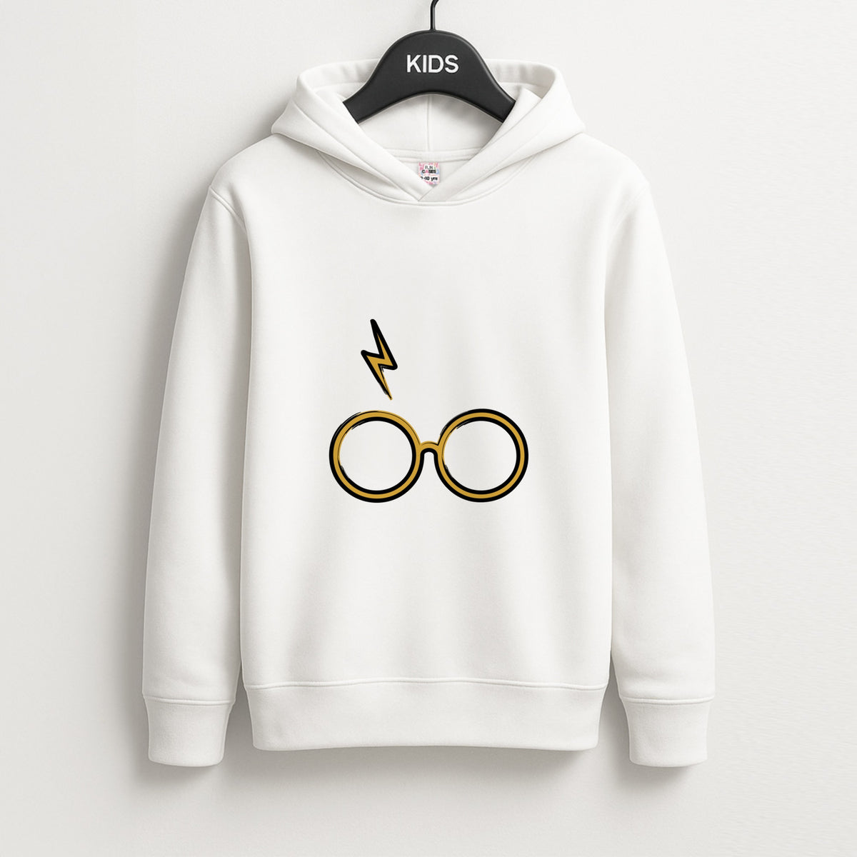 Glasses & Scar Kids Hoodie