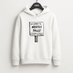 Welcome to Mystic Falls - VD Kids Hoodie