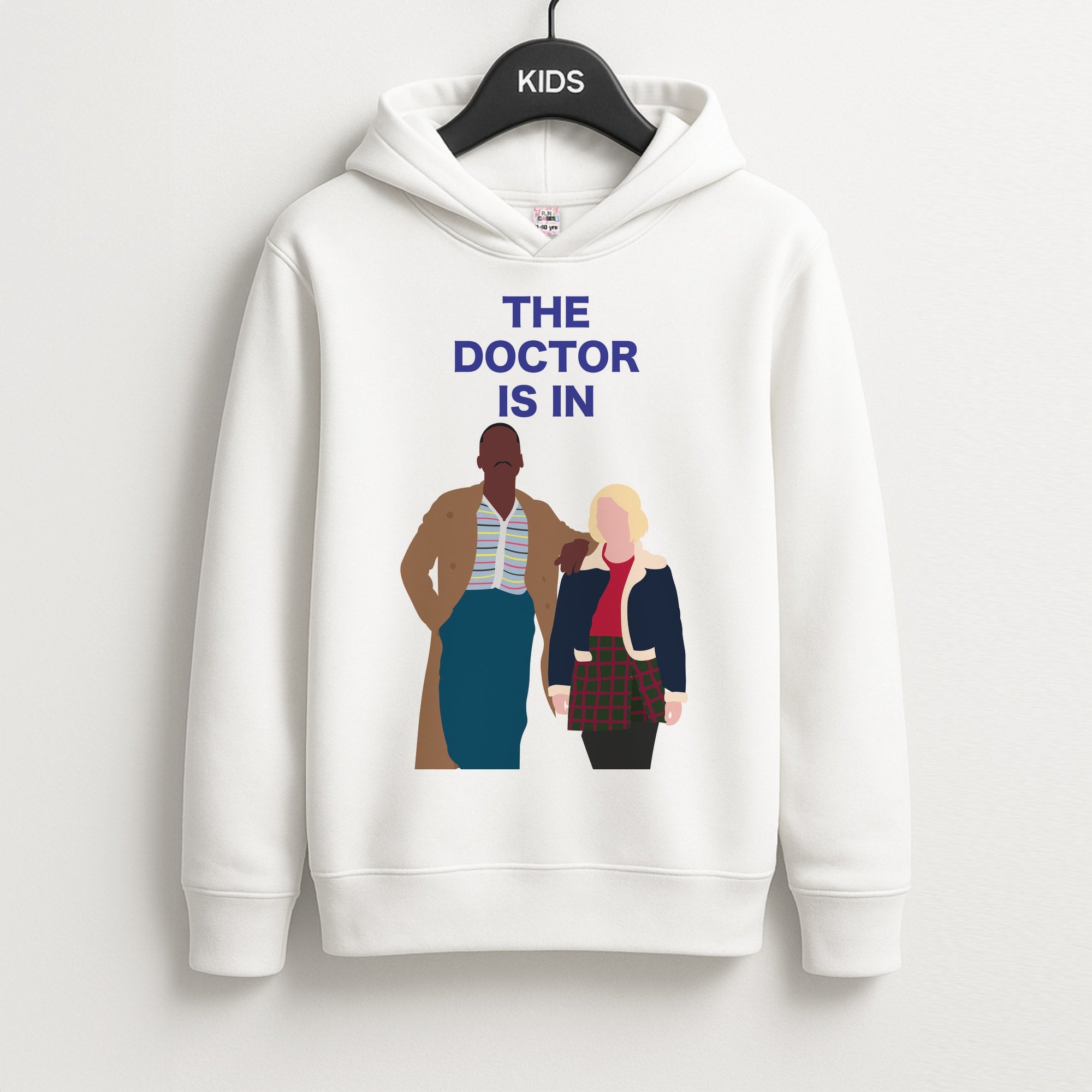 The Doctor Is In - Doctor Who Kids Hoodie