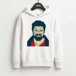 Billy Butcher Face Kids Hoodie