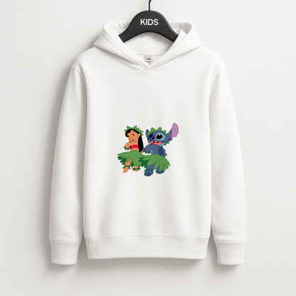 Lilo And Alien Blue Hoola Unisex Kids Hoodie