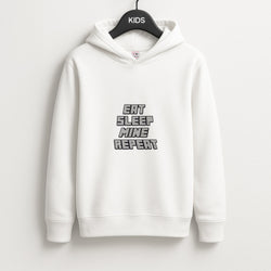 Eat Sleep Mine Repeat Unisex Kids Hoodie