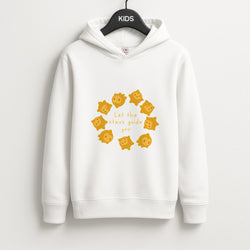 Star Pattern - Wish Unisex Kids Hoodie