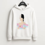 Blue And Pink Dress Unisex Kids Hoodie