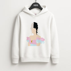 Blue And Pink Dress Unisex Kids Hoodie