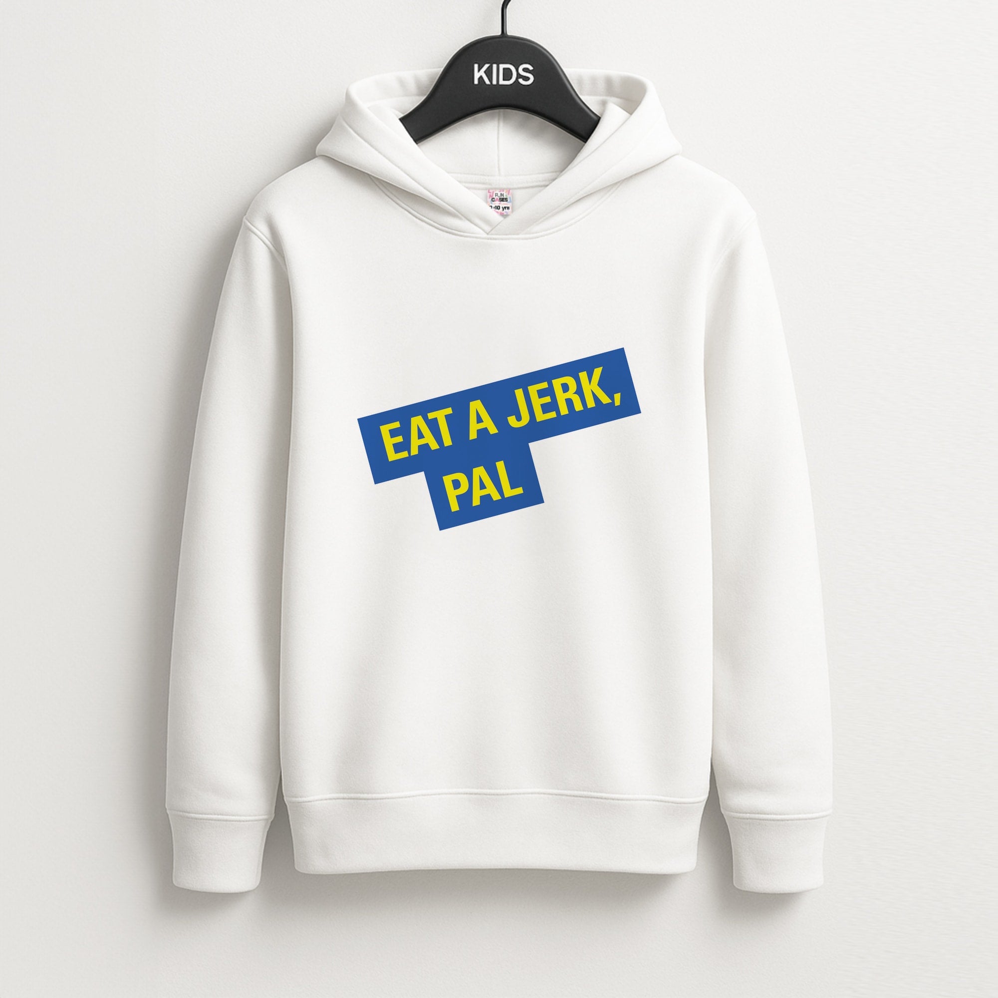 Eat A jerk, Pal - B99 Kids Hoodie