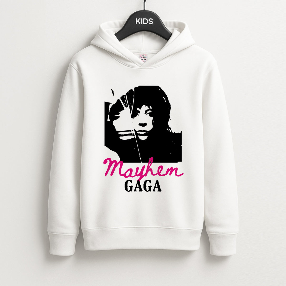 Pink Mayhem Gaga Kids Hoodie