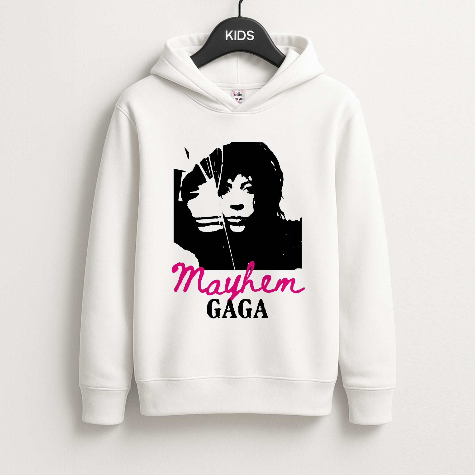 Pink Mayhem Gaga Unisex Kids Hoodie