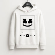 Helmet DJ Album Cover Kids Hoodie 1