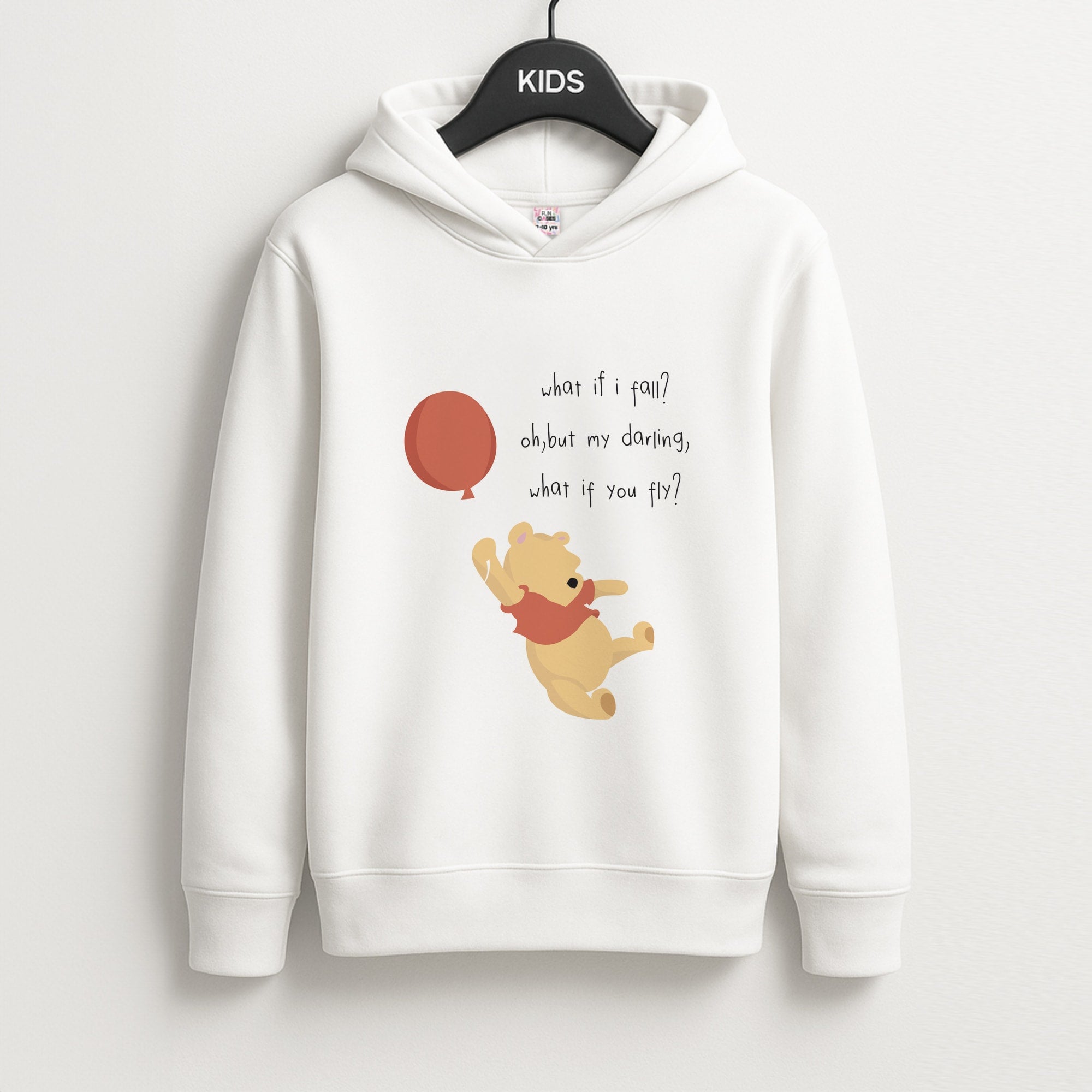 What If I Fail - Winnie Kids Hoodie