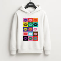 Lips Collage - Pride Kids Hoodie