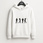 Golf Silhouettes Unisex Kids Hoodie