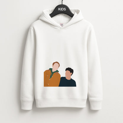 Nick And Charlie - Heart TV Unisex Kids Hoodie