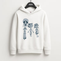 Cor Outline Kids Hoodie