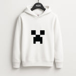 Creeper Face - Mining Unisex Kids Hoodie